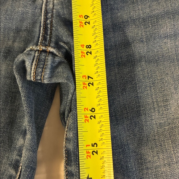 American Eagle Outfitters Blue Kick Boot Super Stretch Women’s 8 Short - Picture 9 of 12